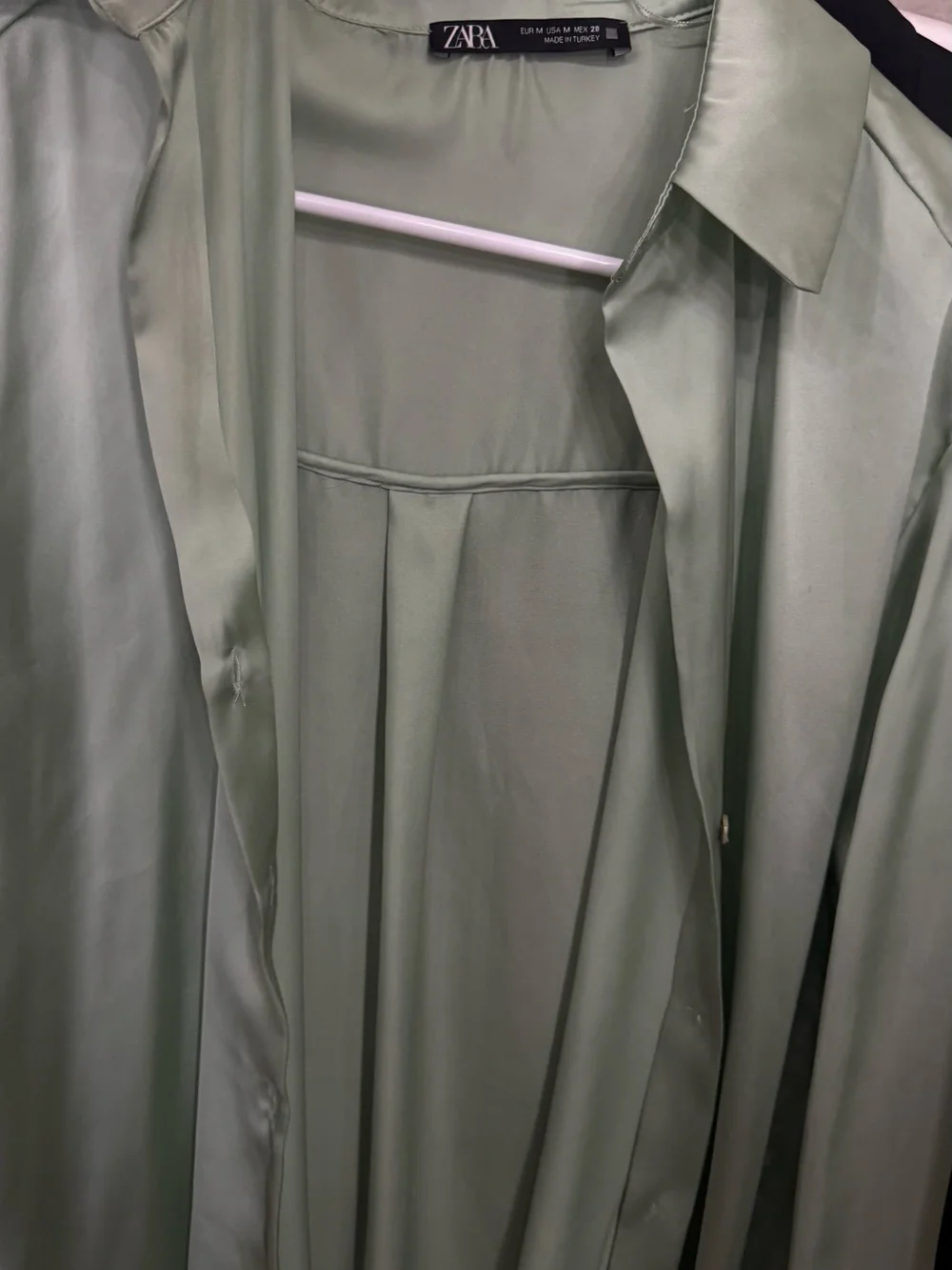 Women’s classic Button-Up Shirt - White, Sage, Black, Fuchsia